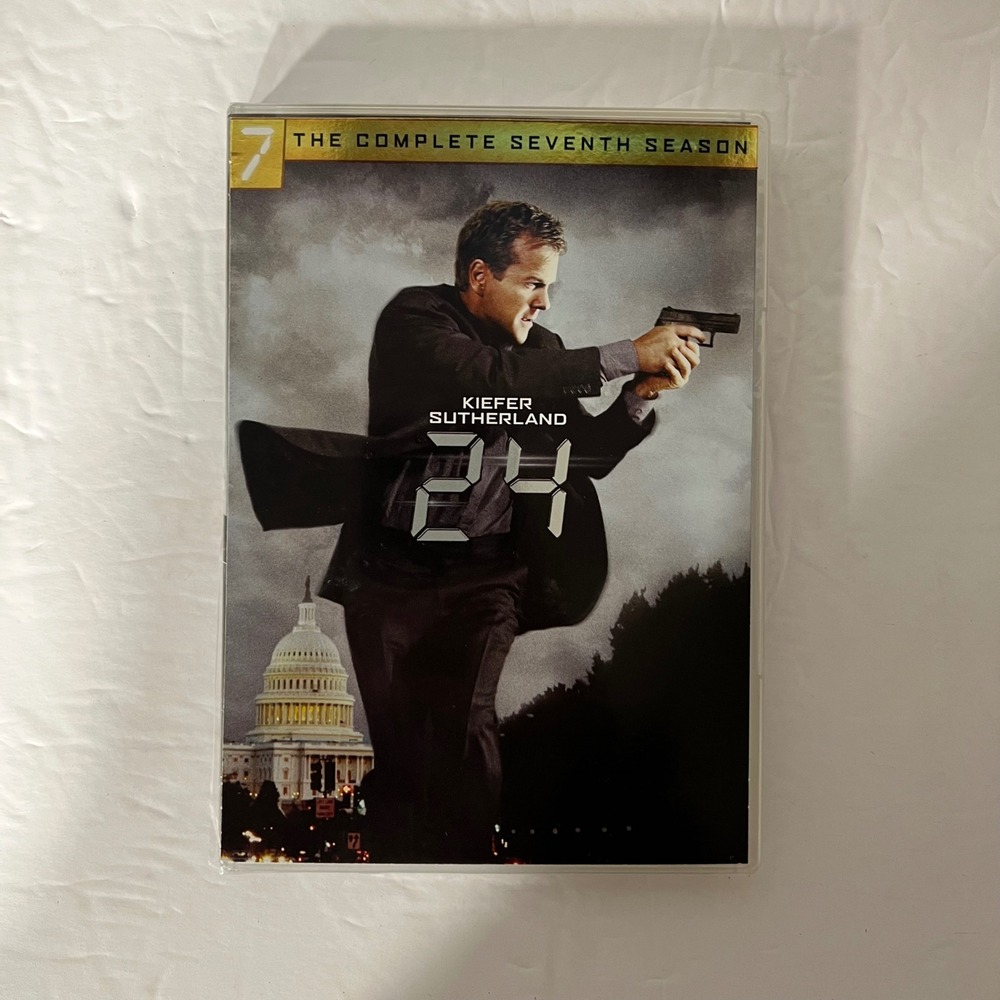 24 The Complete Seventh Season DVD 6-Disc Set Kiefer Sutherland Jack Bauer NEW